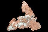 Natural Native Copper Formation - Bagdad Mine, Arizona #178042-1